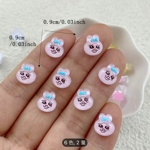 Amazon.co.jp: おぱんちゅウサギ ネイルパーツ 3dパーツ : おもちゃ