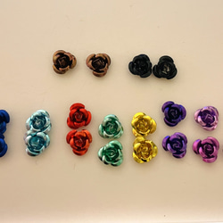 【選べるカラー】薔薇 デコレーションパーツ 【2個】 5枚目の画像
