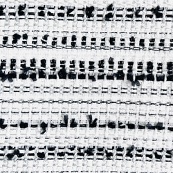 ツイードレッスンバッグ A4 ホワイト×ブラック ボーダー トート サブバッグ ママバッグ キレイめ シンプル　　 5枚目の画像