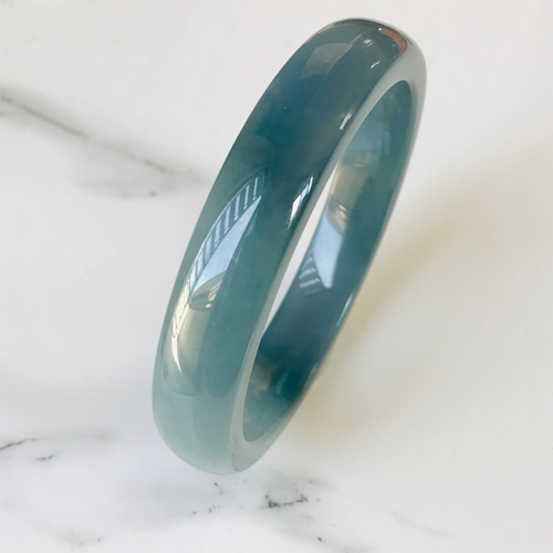 楽天市場】グアテマラ産 翡翠 ヒスイ jade バングル グリーン
