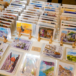 水彩風景画ポストカード 全種130枚セット 1枚目の画像
