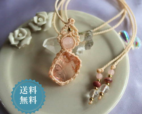 ペンダントトップ アンダラクリスタル デザートローズ ネックレス