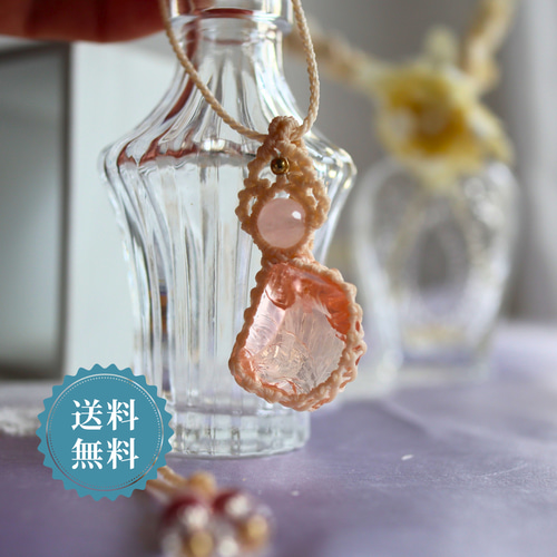 ペンダントトップ アンダラクリスタル デザートローズ ネックレス