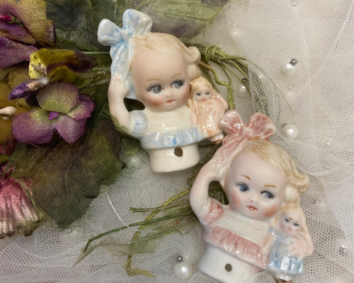 ❤︎ハーフドール＊グーグリー・ブルーピンク2種 その他素材 A-C-HEART