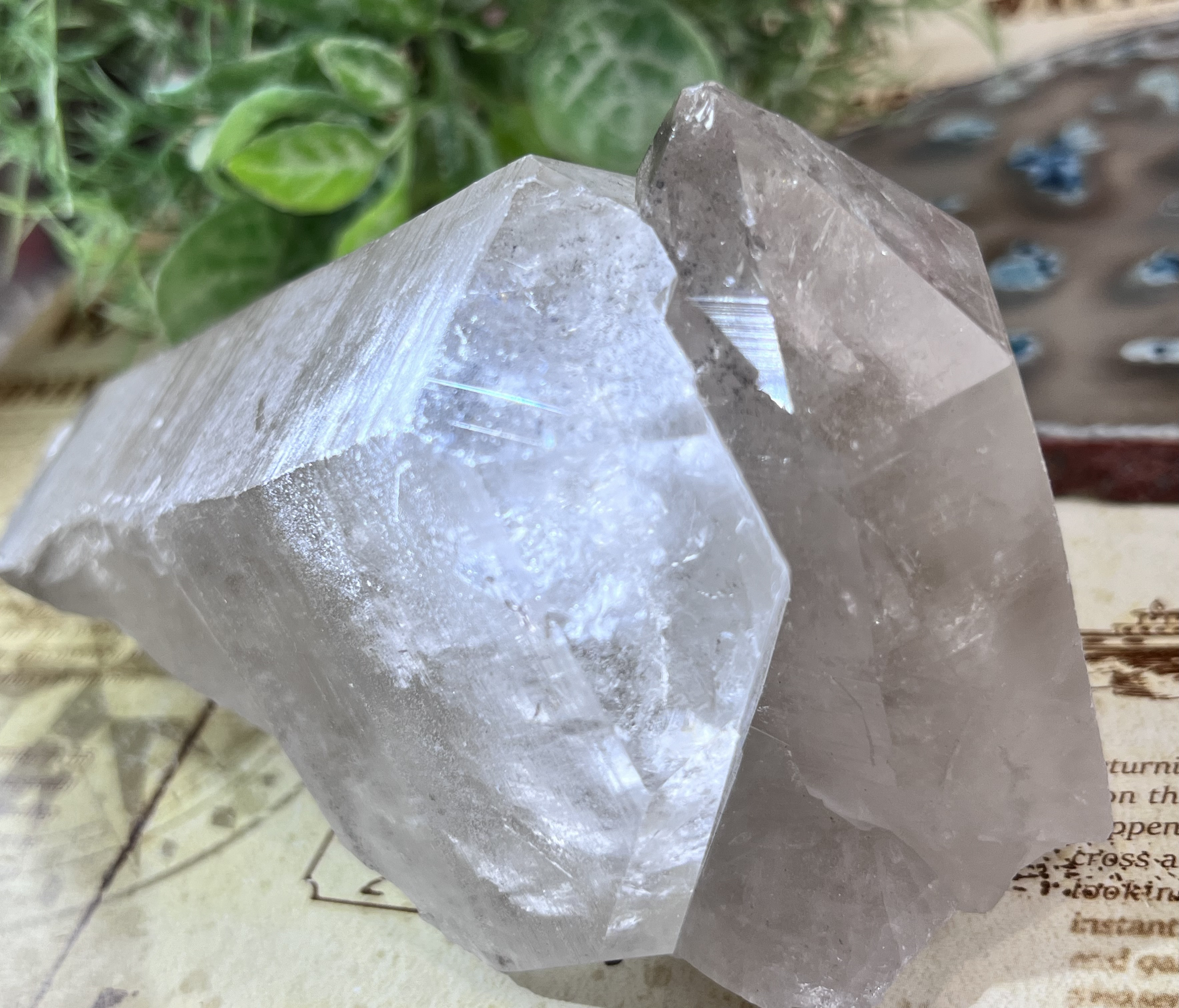 シルバールチル内包✨　レインボー　ブラジル・ミナスジェライス州 水晶　クリスタル シルバールチル内包✨レインボーブラジル・ミナスジェライス州