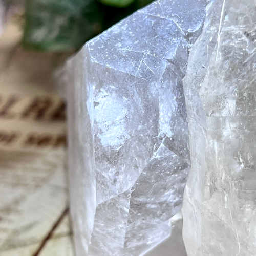 シルバールチル内包✨ レインボー ブラジル・ミナスジェライス州 水晶