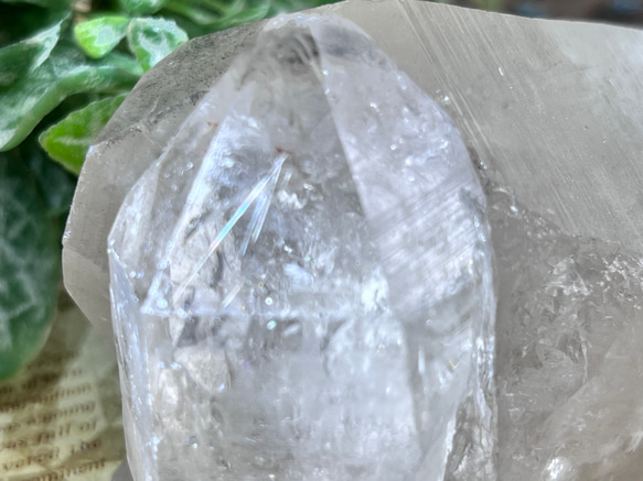 シルバールチル内包✨　レインボー　ブラジル・ミナスジェライス州 水晶　クリスタル 2枚目の画像