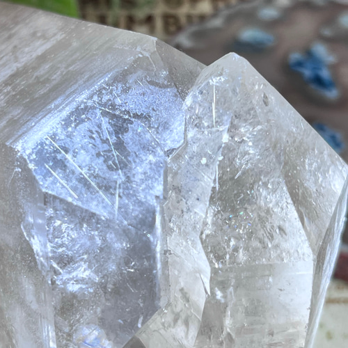 シルバールチル内包✨ レインボー ブラジル・ミナスジェライス州 水晶