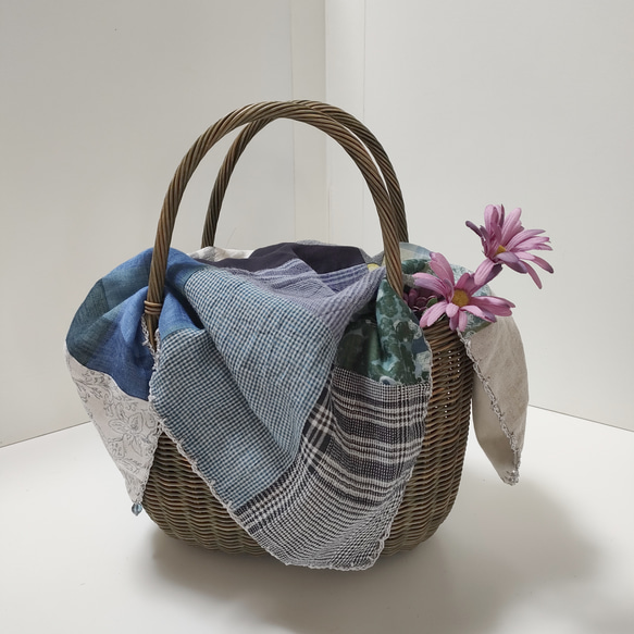 新品タグ付　群言堂　スカーフ　ストール　ショール 新品タグ付 群言堂 スカーフ ストール ショール 泥藍染ストール