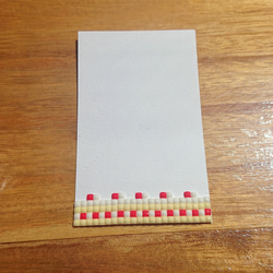メッセージカード  ショートケーキ風  ５枚セット 1枚目の画像