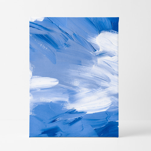 アートポスター【 空 sora 】 抽象画 アートペイント 北欧ポスター