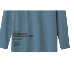 オリジナルデザイン綿100％　メンズ長袖Tシャツ【M～5L】大きいサイズあり 2枚目の画像