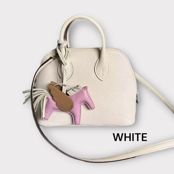 山羊革使用コンパクトバッグ 