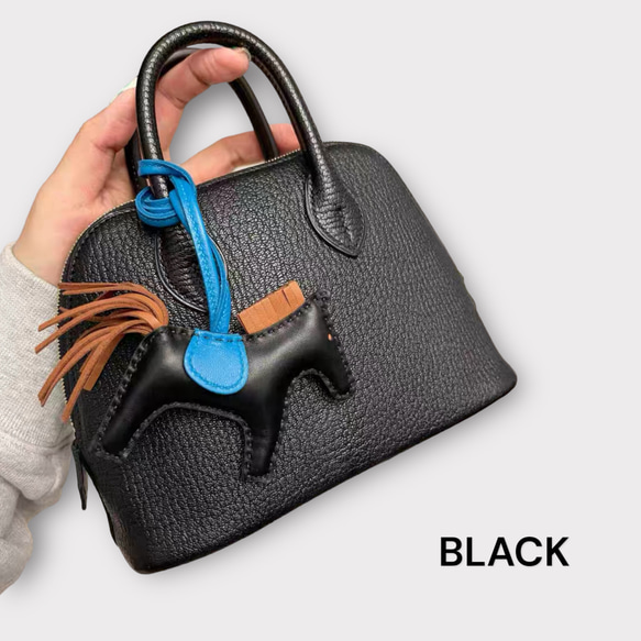 山羊革使用コンパクトバッグ 