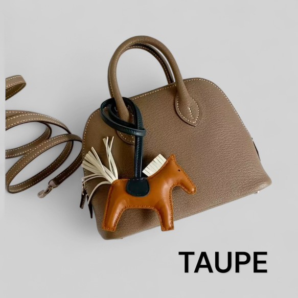 山羊革使用コンパクトバッグ 