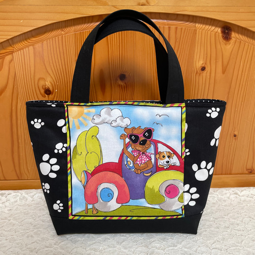 ロラライハリス♡ハンドメイド トートバッグとミニポーチ