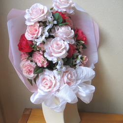 花束。ギフトに。ウェディングでの両親花束贈呈にも。高品質な造花使用。高品質なのに安い 4枚目の画像