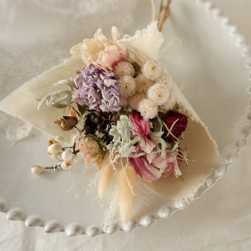 アネモネのドライフラワーブーケ ドライフラワー kusakiiro by hatoiro  