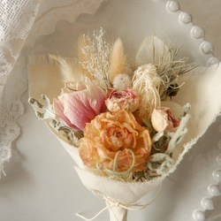 ポポラスユーカリのミルフィーユリースM ドライフラワー kusakiiro by