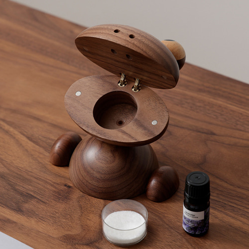 カエルちゃん） アロマディッシュ アロマウッド アロマディフューザー