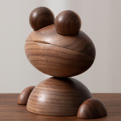 カエルちゃん） アロマディッシュ アロマウッド アロマディフューザー