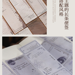 【P64】コラージュ 素材 紙ものセット 海外 シート 素材紙 縦長 紙もの 4種 レトロ まとめ売り 9枚目の画像