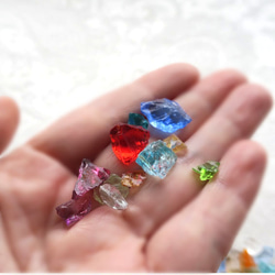 アンダラクリスタル 小さな原石 25g パック Andaracrystal gemstones　 3枚目の画像