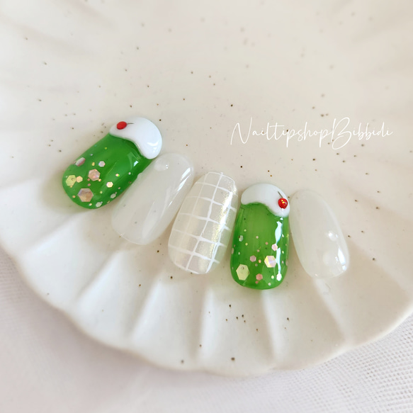 メロンソーダネイル ネイルチップ（つけ爪） Nailtipshop