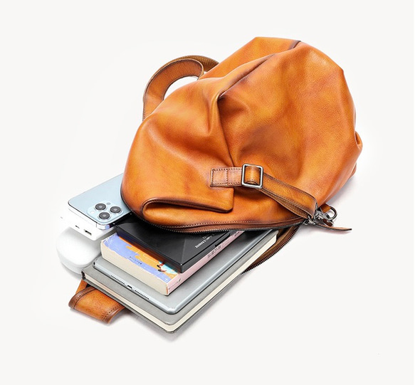 ボディバッグ　本革　牛革　メンズ　ワンショルダー　ブラウン　男性へのプレゼントに☆ 