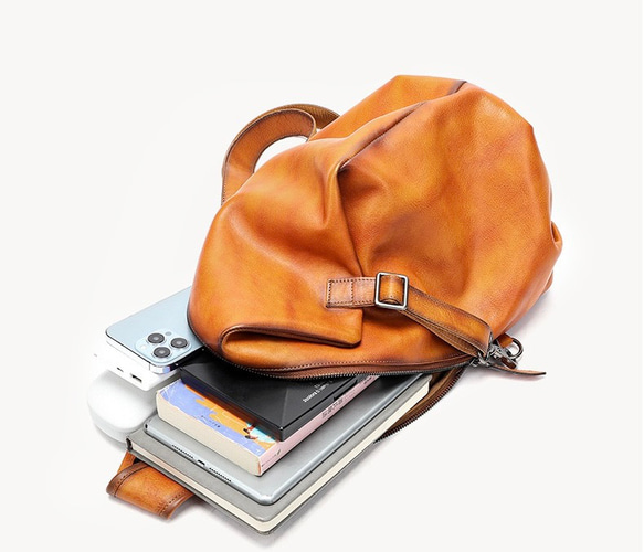 ボディバッグ　本革　牛革　メンズ　ワンショルダー　ブラウン　男性へのプレゼントに☆ 