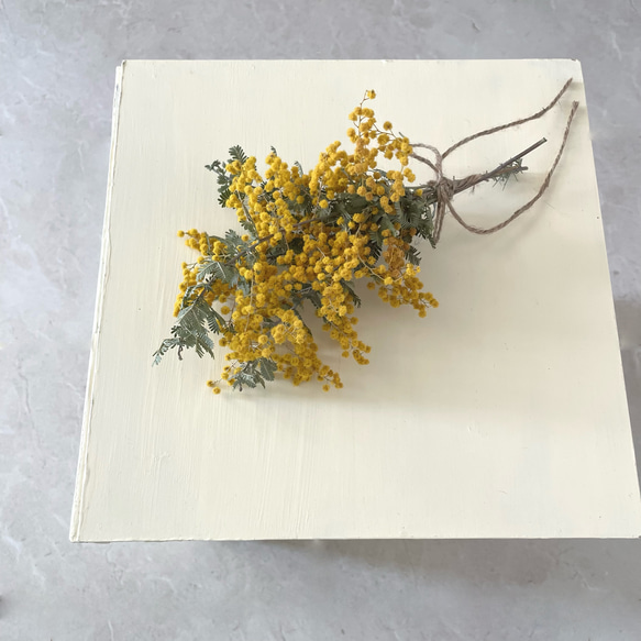 ドライフラワーブーケ -more mimosa- 母の日　ギフト　花 2枚目の画像