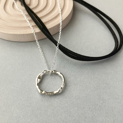 シルバー925 ロングネックレス送料無料