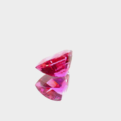 ルビー　ビビットピンク　トリリアントカット　ルース　鑑別書付き　0.511ct 宝石　GEM 7枚目の画像