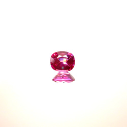 ルビー　ショッキングピンク　クッションミックスカット　ルース　鑑別書付き　0.291ct 宝石　GEM 6枚目の画像