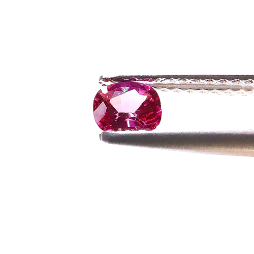 スリランカ産 ルビー ショッキングピンク 0.291ct クッションミックス