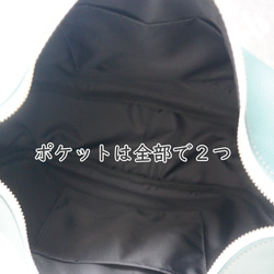 2way大容量ワンショルダーバッグ【hobo bag】グリーン 5枚目の画像