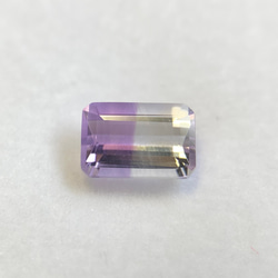 バイカラークォーツ ルース 0.60ct ブラジル産 1枚目の画像