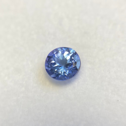 タンザナイト ルース 0.37ct 4.5mm タンザニア産 2枚目の画像