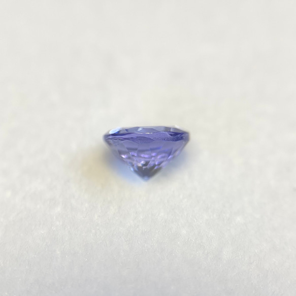 タンザナイト ルース 0.37ct 4.5mm タンザニア産 4枚目の画像