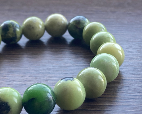 【クリソプレーズ 7mm・最高級・美品・現品限り】 クリソプレーズ 7mm丸珠 (1粒売り) - 魔石屋.com