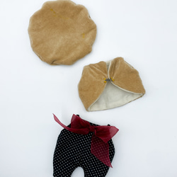布ドール　ミニチュアぬいぐるみ　バッグチャーム 女子ギフト　北欧デザインハンドメイドおもちゃ　babu-16 13枚目の画像