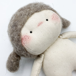 布ドール　ミニチュアぬいぐるみ　バッグチャーム 女子ギフト　北欧デザインハンドメイドおもちゃ　babu-16 11枚目の画像