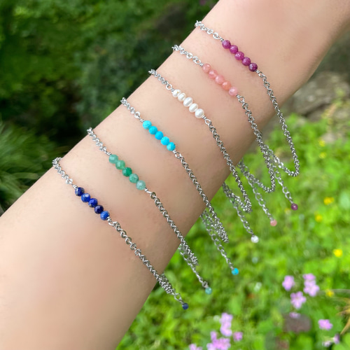 つけっぱなし♪OK 選べる 天然石 /サイズ 316L サージカルステンレス