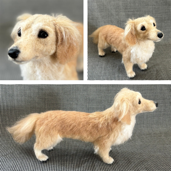 羊毛フェルト【オーダーメイド】うちの子オーダー✴︎犬✴︎愛犬✴︎ペット✴︎ハンドメイド✴︎ペットロスペットロス ぬいぐるみ・置物 フェルト、羊毛 OC2045142292(15600円)