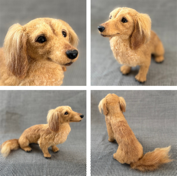 羊毛フェルト【オーダーメイド】うちの子オーダー✴︎犬✴︎愛犬✴︎ペット✴︎ハンドメイド✴︎ペットロスペットロス ぬいぐるみ・置物 フェルト、羊毛 OC2045142292(15600円)