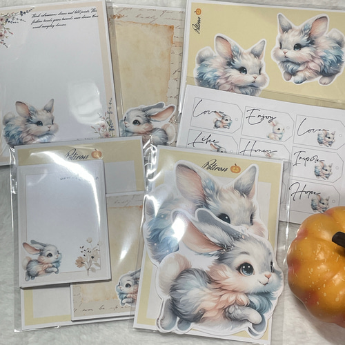【おすそ分け】うさぎ柄セット おすそ分け】うさぎ柄セット