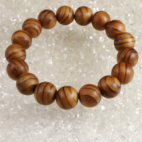 高野山 参道杉 霊珠 13mmブレスレット 8.1g #98533 ブレスレット 榎本