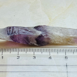 安らぎの石✿*:・　シェブロンアメジスト　紫水晶　ラフストーン　原石 6枚目の画像