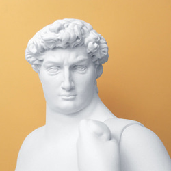 デビッド ダビデ 彫像 太め 彫刻 芸術 アート クリエイティブ 置き物 フィギュア 玄関 リビング 北欧 ch-974 6枚目の画像