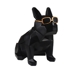 サングラス 犬 ティッシュケース ボックス 闘犬 オーナメント 雑貨 カバー ホルダー 収納 インテリア ch-972 11枚目の画像